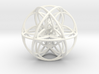 Cuboctahedral Flower of Life Sacred Geometry 3d printed 