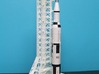 1/400 Saturn 1B Milkstool, for Apollo launch pad 3d printed A customers unfinished LUT with Saturn V & MLP.