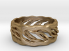 Earth Weave Ring (select a size) 3d printed 