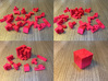 21 Piece "Tetris Cube" Puzzle (+decorative box) 3d printed 