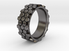 Hexagonal Ring - EU Size 58 3d printed 