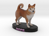 Custom Dog Figurine - Hope 3d printed 