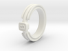 Em(B)lem Ring - EU Size 64 3d printed 