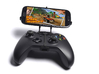 Controller mount for Xbox One & XOLO A500L 3d printed Front View - A Samsung Galaxy S3 and a black Xbox One controller