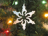 Snowflake Gangnam Style Ornament 3d printed 