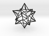 Stellated Dodecahedron 3d printed 