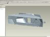 S Scale CNR Double Ended Plow Body 3d printed 