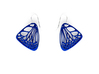 Butterfly Earrings (S) Plastic 3d printed 
