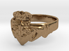 NOLA Claddagh, Ring Size 10 3d printed 