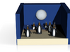 The Penguins Come Home At Night 3d printed 