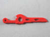 Monado Sword 3d printed Red Strong & Flexible Polished