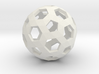 Football Holes Sphere 3d printed 