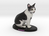 Custom Cat Figurine - Purrc 3d printed 