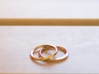 Mobius Wedding Ring-Size 8 3d printed 