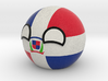 Dominican Republicball 3d printed 
