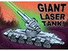 Giant Laser Tank (22 inch version)!!! 3d printed 