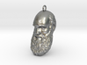 Charles Darwin 1" Head, Pendant, Ear Ring, Charm,  3d printed 