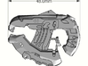1:6 Small direct energy Pistol  3d printed Add a caption...
