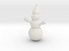 Snowman 3d printed 