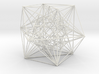 Inversion of Cuboctahedra, 4.1" 3d printed 