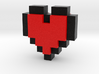 bitc Pixel Heart 3d printed 
