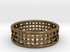 Basket Weave Ring 3d printed 