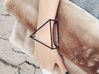 Triangle Bracelet - Medium 3d printed 