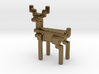 8bit reindeer with rounded corners 3d printed 
