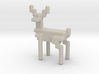 Big 8bit reindeer with rounded corners 3d printed 