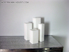 Tower Vase Collection 1:12 scale dollhouse minis 3d printed White Strong & Flexible Polished
