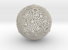 spiraling icosahedron | 2.4mm 3d printed 