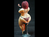 Burlesque Dancer Getting Ready 3d printed 