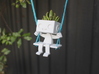 Hanging Planter Robbie the Robot Swing 3d printed 