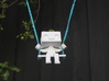 Hanging Planter Robbie the Robot Swing 3d printed 