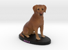 Custom Dog Figurine - Maya 3d printed 