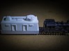 Turret, European #1  (n-scale) 3d printed Direct fire gun stowed for combat patrol