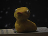 67P Ducky Yellow Medium 3d printed Ducky in space!