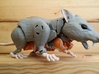 Rattrap's Really Ratlike Teeth 3d printed Side view (Original Toy Not Included)