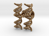 DNA Cufflink 3d printed 