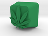 Marijuana Leaf Cherry MX Keycap 3d printed 