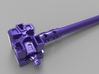 Ignoble Foe - 5mm Makeshift Battle Hammer  3d printed 