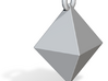 Diamond (Octahedron) Pendant VI-08-0003-1001 3d printed 