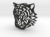 Tiger Head (S) Faux Taxidermy 3d printed 
