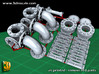 Pipeline accessory system Set 3 3d printed Add a caption...