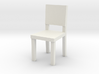 Miniature 1:48 Simple Chair 3d printed 
