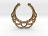 Faux Septum Ring 6 Outer Semicircles 3d printed 