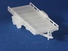 HO Scale Flatbed Trailers X2 1/87 3d printed Add a caption...