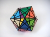 Fractured Cube Puzzle 3d printed One Turn