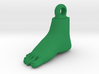 Human Foot Key Chain 3d printed 
