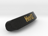 HertZ Nameplate for SteelSeries Rival 3d printed 
